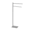 Accessori Bagno- Piantana portasalviette gedy "trilly" in acciaio inox spazzolato