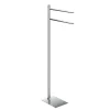 Piantana portasalviette gedy "trilly" in acciaio inox cromato Accessori Bagno