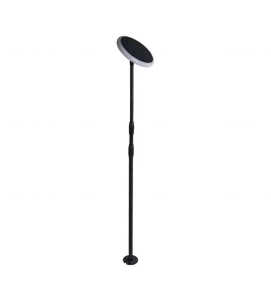 Illuminazione Per Esterno|Piantana solare led da esterno nero 3000k, 8w
