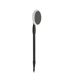 Illuminazione Per Esterno- Piantana solare led da esterno nero 4000k, 3w