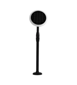 Sale Piantana solare led da esterno nero 3000k, 3w Illuminazione Per Esterno