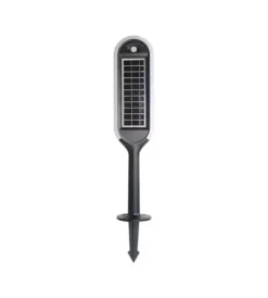 Illuminazione Per Esterno|Piantana solare led da giardino bianca e nera 4000k, 5w