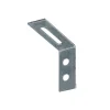 Ferramenta Per Esterno|Piastra ad angolo, regolabile 75 x 35 x 65 mm.