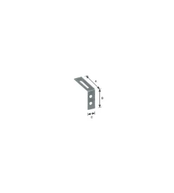 Online Piastra ad angolo, regolabile 80 x  20 x 65 mm. Ferramenta Per Esterno