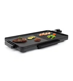 Barbecue|Piastra grill elettrica tristar "bp-2750" con griglia 49x27 cm
