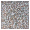 Fontane, Decorazioni E Pavimentazioni|Piastrella da esterno in cemento ghiaino bianco/rosso 40x40x3,5 cm