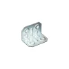 Ferramenta Per Mobili E Infissi- Piastrina ad angolo in acciaio zincato 20 x 20 x 50 mm.