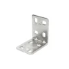 Sistemi Di Fissaggio- Piastrina di giunzione ad angolo asolata 30 x 30 spessore 2 mm. - 4 pz.