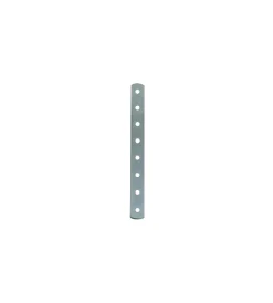 Ferramenta Per Esterno- Piastrina dritta forata 200 x 20 spessore 4 mm.