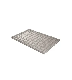 Discount Piatto doccia effetto pietra tortora, 70x90 cm Docce E Accessori
