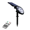 Illuminazione Per Esterno|Picchetto a led solare con luce rgb multicolor e naturale - 8 led