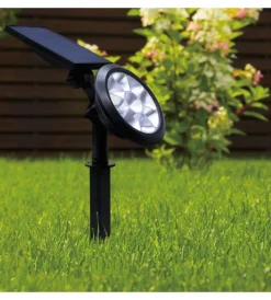 Illuminazione Per Esterno|Picchetto a led solare con luce rgb multicolor e naturale - 8 led