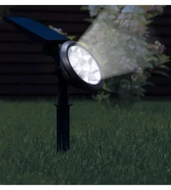 Illuminazione Per Esterno|Picchetto a led solare con luce rgb multicolor e naturale - 8 led