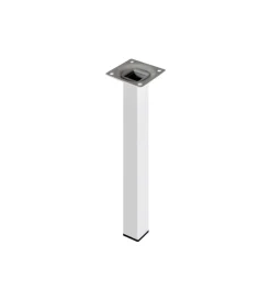 Clearance Piedino quadro "element system" - 25x25 - h.150 mm. - bianco Ferramenta Per Mobili E Infissi