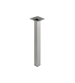 Outlet Piedino quadro "element system" - 25x25 - h.800 mm. - alluminio Ferramenta Per Mobili E Infissi