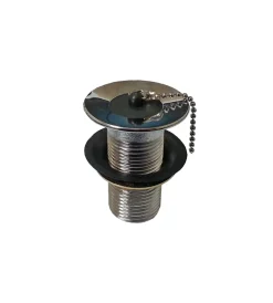 Pilette- Piletta 1 1/4" senza troppo pieno per fontane e lavatoi in cemento