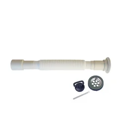 Best Piletta completa ø 65 con tubo di scarico esterno ø 32 e 40 mm. Pilette