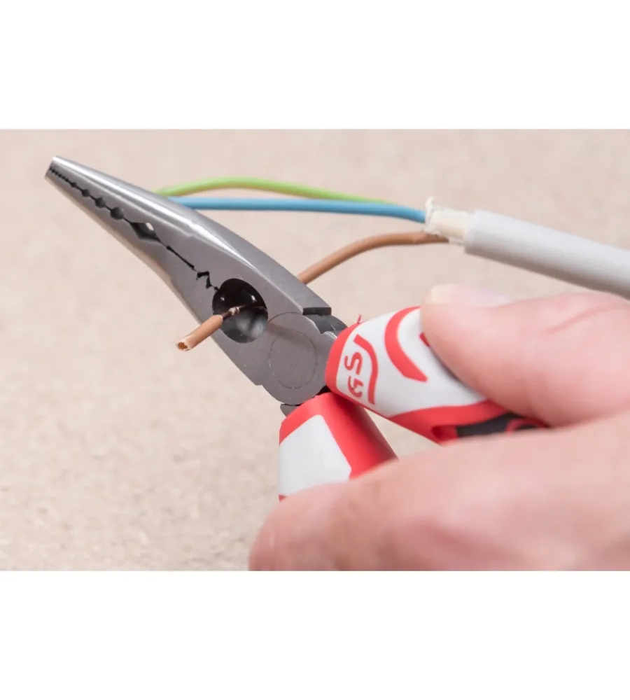 Hot Pinza becchi curvi 3k con crimpatrice e spelafili 160 mm. Pinze E Tenaglie
