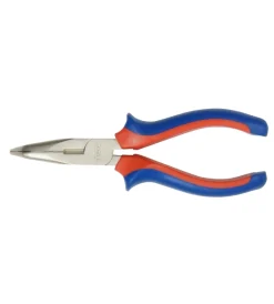 Pinze E Tenaglie- Pinza becchi semi tondi curvi 160 mm.