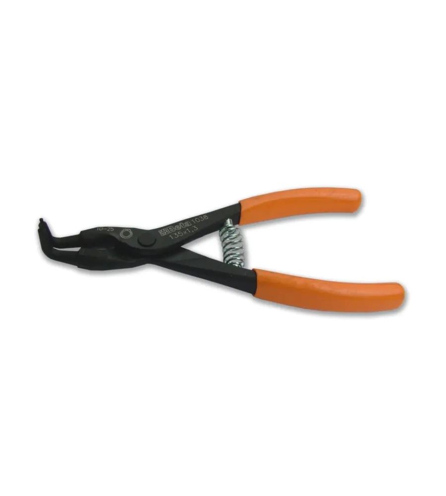 Discount Pinza per anelli seeger curva - 135x1,3 mm - 1038 Pinze E Tenaglie