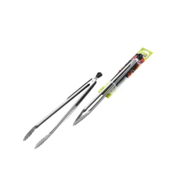 Outlet Pinza per barbecue in acciaio con sistema di bloccaggio 45 cm Barbecue