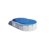 Gre Piscine|Piscina fuori terra a forma di otto "varadero" in acciaio colore bianco 500x340x120 - cod. kitprov4870