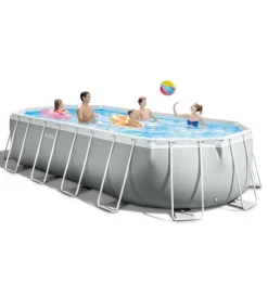 Clearance Piscina fuori terra con struttura ovale