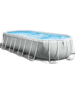 Clearance Piscina fuori terra con struttura ovale
