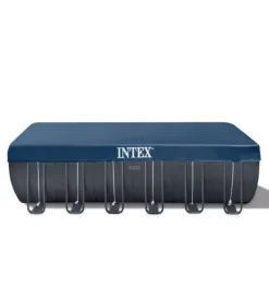Discount Piscina fuori terra con struttura rettangolare 