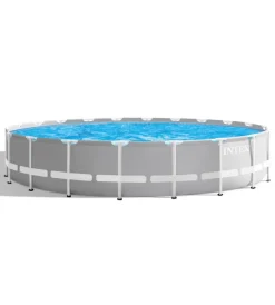 Piscine-Intex Piscina fuori terra con struttura rotonda 