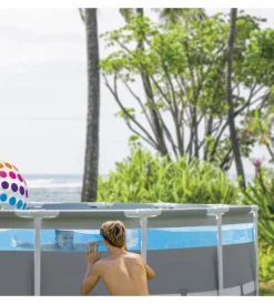 Intex Piscine|Piscina fuori terra con struttura rotonda 