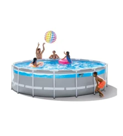 Intex Piscine|Piscina fuori terra con struttura rotonda 