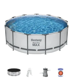 Bestway Piscine|Piscina fuori terra con struttura rotonda 