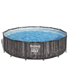 Discount Piscina fuori terra con struttura rotonda