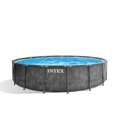 Intex Piscine|Piscina fuori terra con struttura rotonda 
