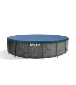 Intex Piscine|Piscina fuori terra con struttura rotonda 