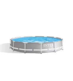 Piscine-Intex Piscina fuori terra con struttura rotonda