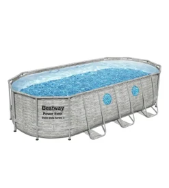 Bestway Piscine|Piscina fuori terra con struttura ovale 