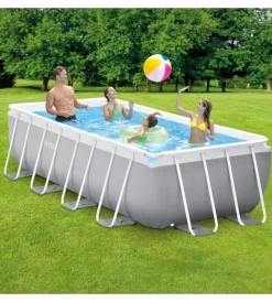 Intex Piscine|Piscina fuori terra con struttura rettangolare 
