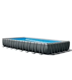 Intex Piscine|Piscina fuori terra con struttura rettangolare 