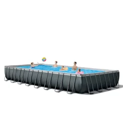 Intex Piscine|Piscina fuori terra con struttura rettangolare 