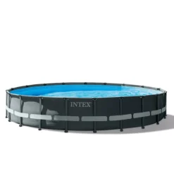 Piscine-Intex Piscina fuori terra con struttura rettangolare 