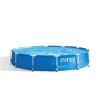 Piscine-Intex Piscina fuori terra con struttura rotonda "metal frame" blu 366x366x76 cm - cod. 28210np