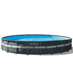 Hot Piscina fuori terra con struttura rotonda 