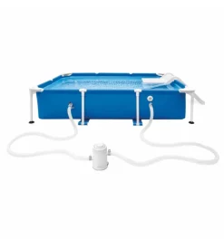 Intex Piscine|Piscina fuori terra rettangolare per cani 229x152x46 cm - cod. 48404np