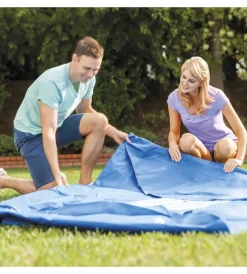 Intex Piscine|Piscina fuori terra rettangolare "rectangular frame" colore blu, 220x150x60 cm - cod. 28270np