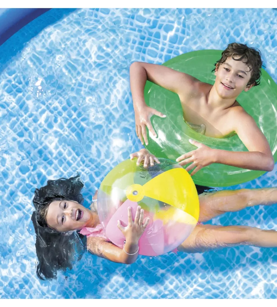 Piscine-Intex Piscina gonfiabile autoportante rotonda "easy set" 396x396x84 cm - cod. 28143np