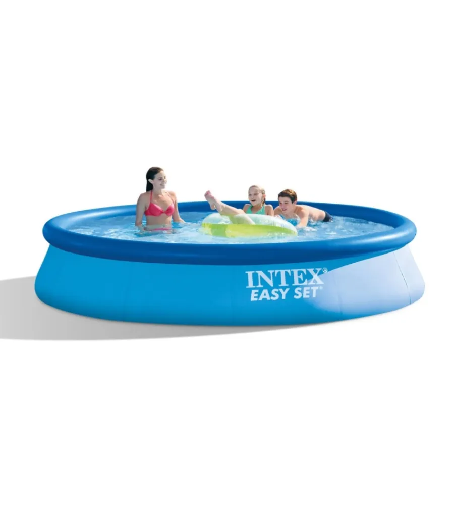 Piscine-Intex Piscina gonfiabile autoportante rotonda "easy set" 396x396x84 cm - cod. 28143np