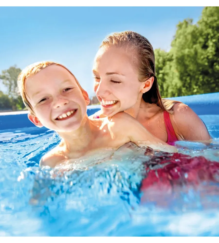 Piscine-Intex Piscina gonfiabile autoportante rotonda "easy set" 244x244x61 cm - cod. 28106np