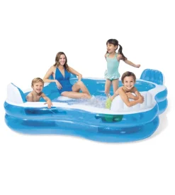 Clearance Piscina gonfiabile con 4 sedili 